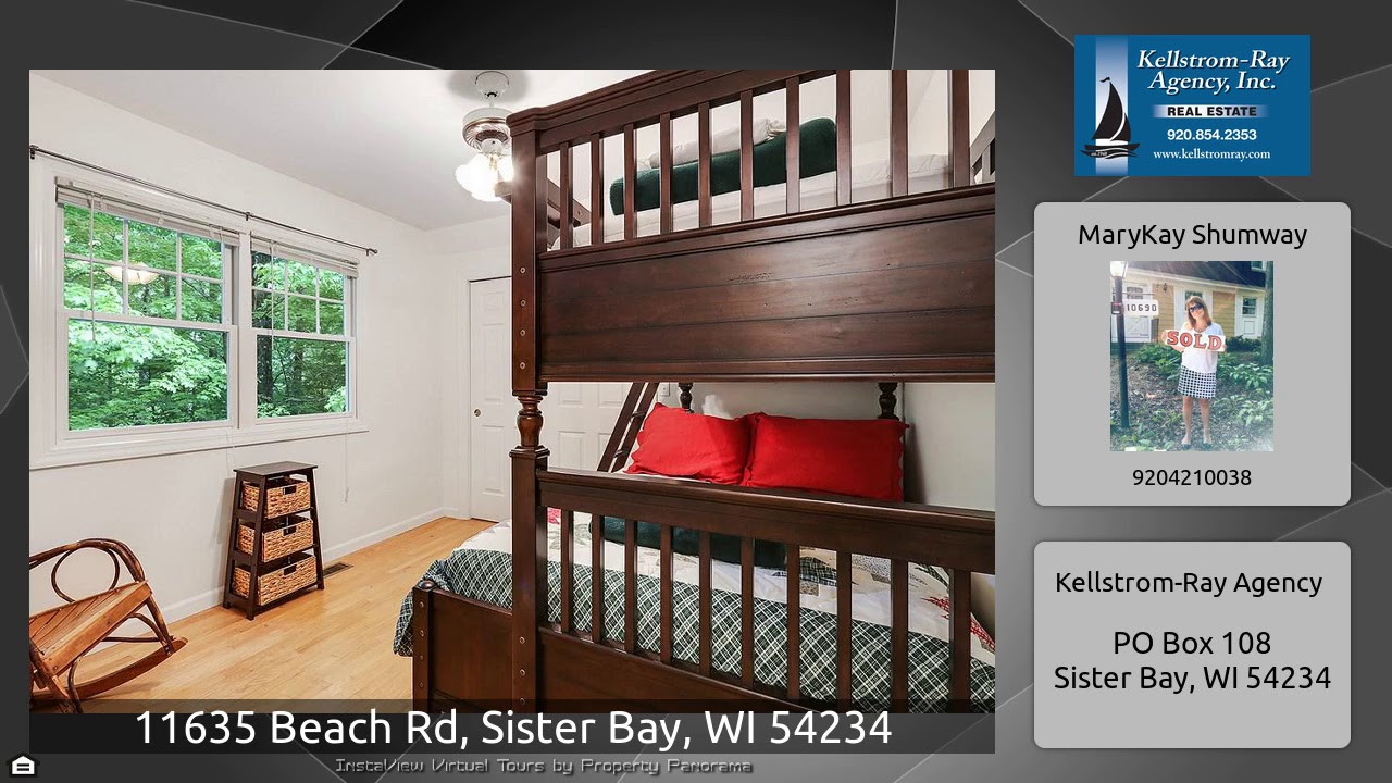 11635 Beach Rd, Sister Bay, WI 54234 YouTube