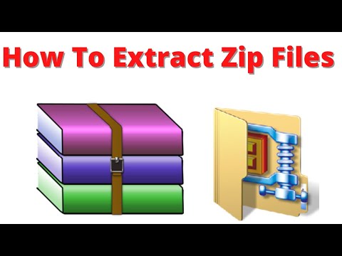 how to extract zip files on your pc (easily)