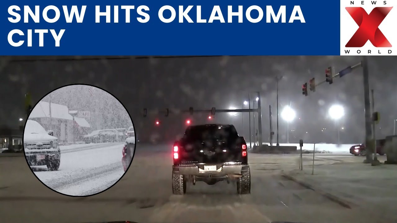 Snow falls in Oklahoma City as US braces for weekend winter storm | NewsX World