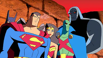 Darkseid becomes Powerless and Justice League comes to his Aid