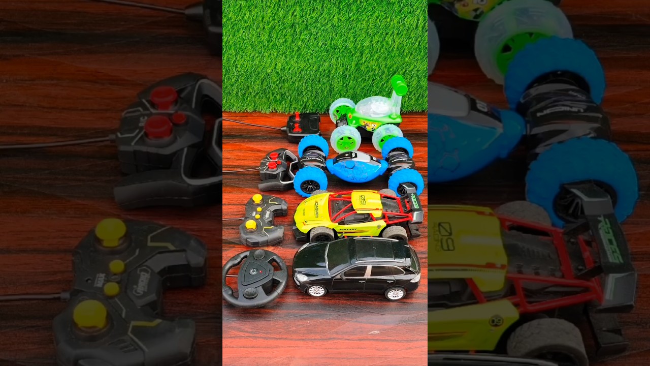 Big 4 Remote Control Car Testing 