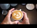 Making a Flat White and Café Latte