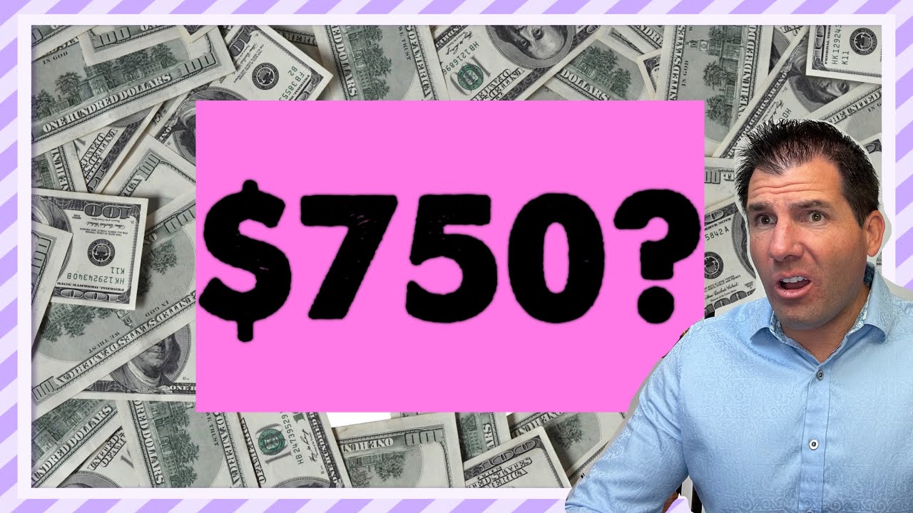 $750 Check For Everyone Update - YouTube