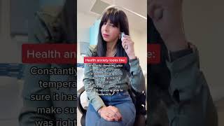 Do you constantly check yourself? #healthanxiety #shorts