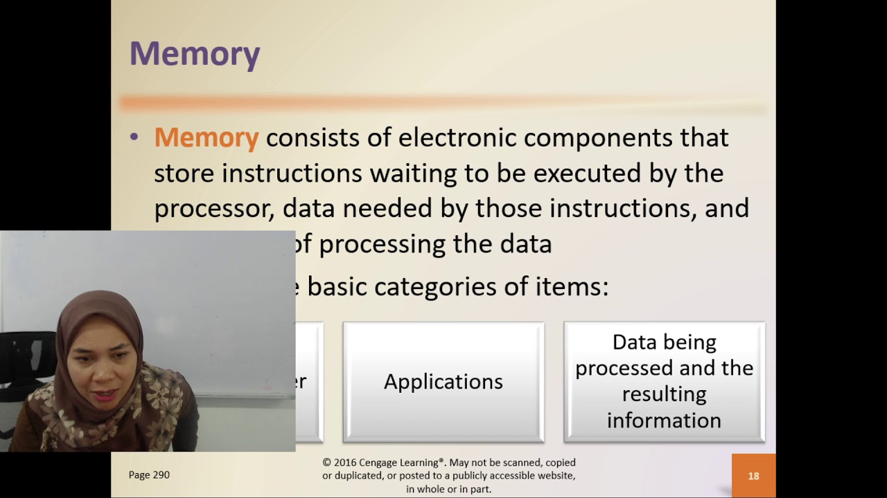 CSC134 TOPIC 6 : COMPUTING COMPONENTS - YouTube