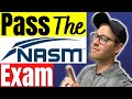 Nasm cpt exam 7th edition guide  pass the nasm cpt exam 2023  nasm exam prep  review 7th ed