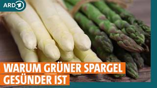 Spargel: Deshalb ist grüner Spargel gesünder als weißer I ARD Gesund