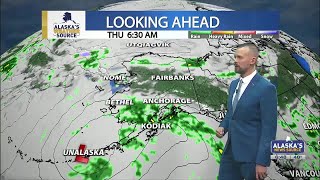 Sunshine remains, with rain returning to Southcentral through the 2nd half of this week