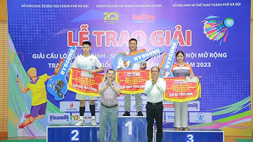 [Trực tiếp] Bế mạc Giải Cầu lông HS-SV TP Hà Nội mở rộng tranh Cúp báo Tuổi trẻ Thủ đô lần thứ X