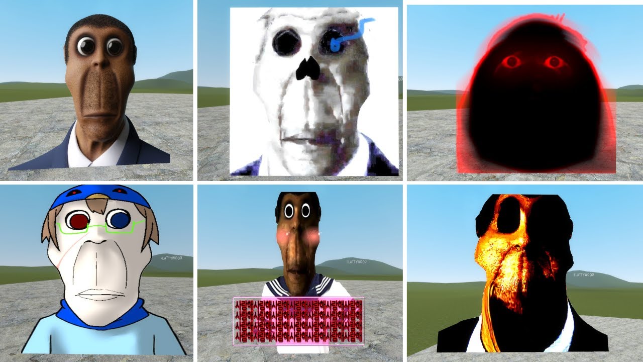 New Obunga Family (Garry`s mod) - YouTube