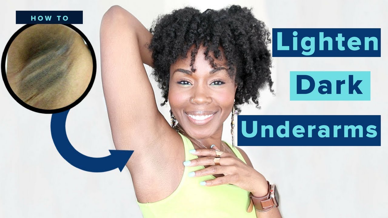 How To Lighten Dark Underarms Fast For Sensitive Skin Update Youtube