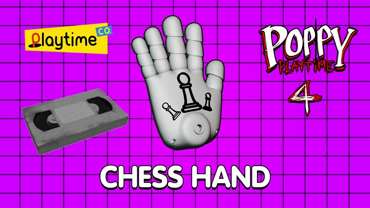 Poppy Playtime: Chapter 4 - New CHESS HAND VHS Tape Tutorial - YouTube