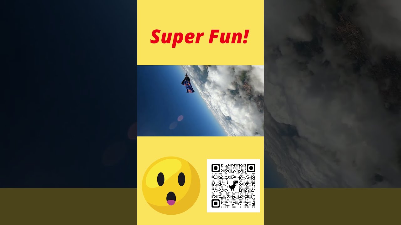 Super Fun! This is so cool, People are amazing, wingsuit flying, cool to watch, #shorts