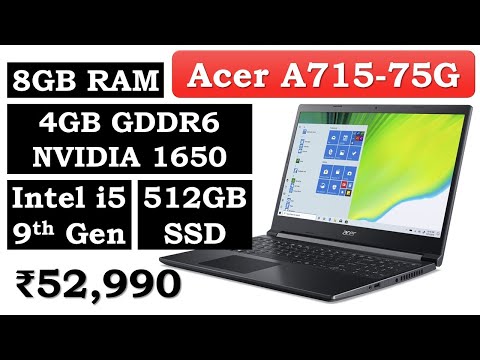 💯Acer A715-75G Laptop Review🔥लैपटॉप🔥Laptop with 4GB NVIDIA Graphics🔥Best Acer Laptop around 50000