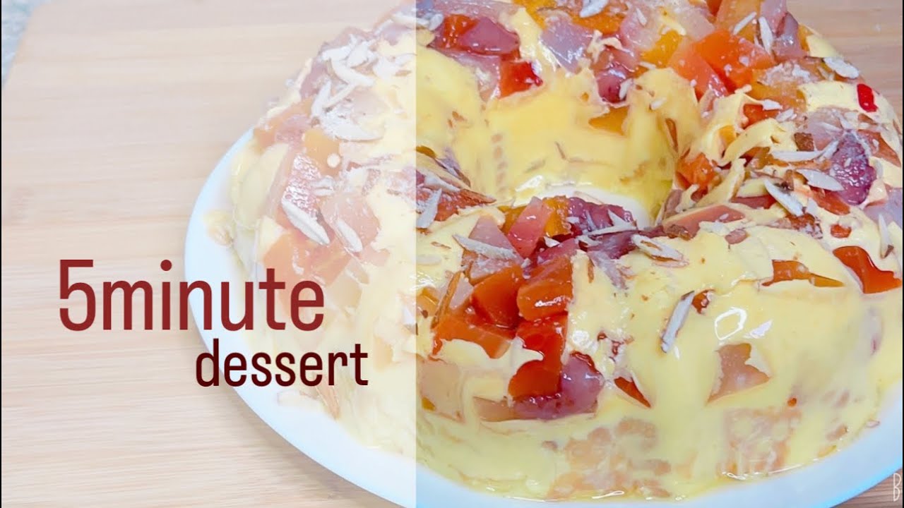 Fabulous Dessert in 5 minutes to do immediately / Fruit Dessert / Quick