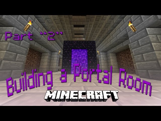 awesome nether portal room
