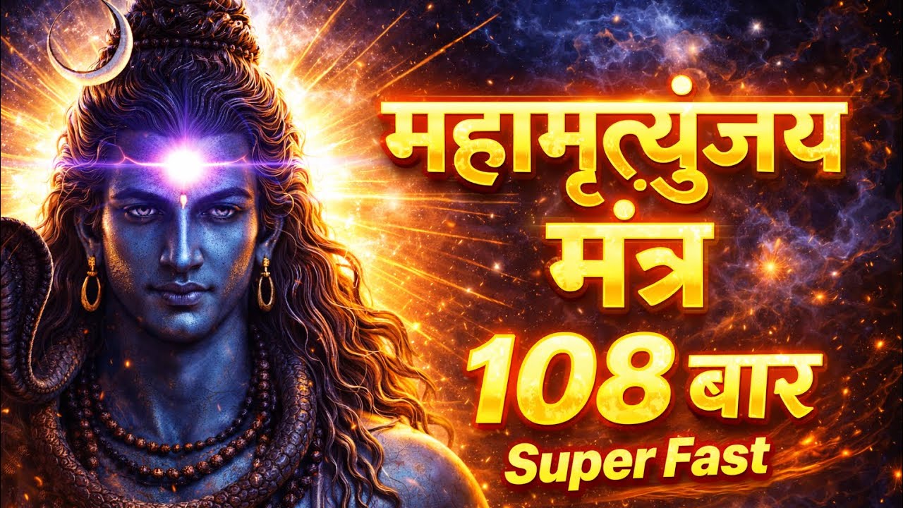 Maha Mrityunjaya Mantra 108 Times | Super Fast | Healing & Protection
