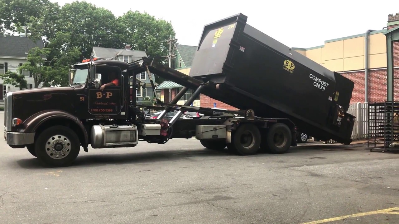 BP Trucking 51 Peterbilt 367 American Rolloff YouTube