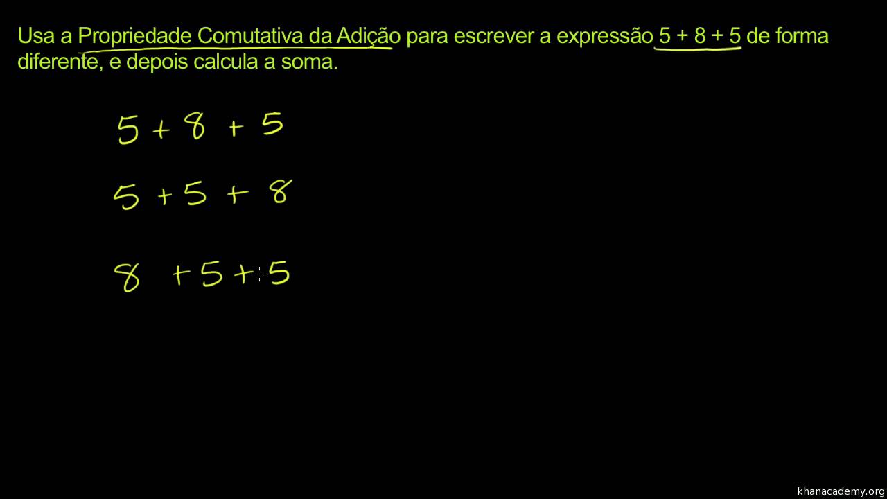 Podemos Dizer Que Para A Subtração Vale A Propriedade Comutativa