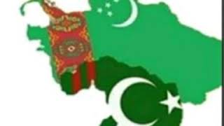 پرچم ترکمن صحرا     Turkmen sehra baydagy.     تورکمن صحرا بایداقی    Turkmen sahra