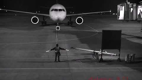 Computer vision to detect flight into the dock