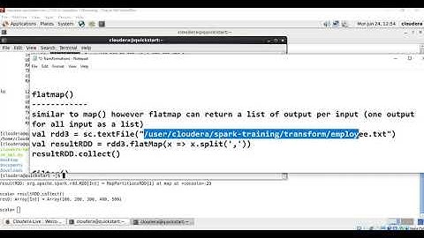 Spark map vs flatMap transformation -Comparison