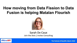 Data Fission to Data Fusion