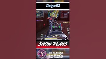 BY15 Shotgun Squad Wipe | 1V4 | Call of Duty Mobile Battle Royale