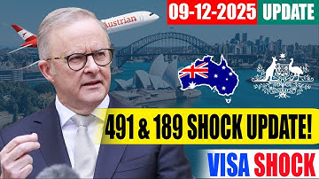 🚨🇦🇺 Australia Migration Shake-Up 2025: Massive 491/190/189 Changes Every Migrant Must Know!