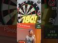 180! 🎯🚨 #180 #dart #darts #shorts #dartscommunity #dartsaddict #3dart #dartswm
