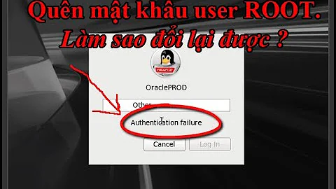 [vi] LINUX: Quên password của user root ? Đừng lo, hoàn toàn có thể reset lại được !