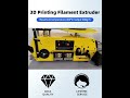 Desktop Mini Waste Filament Maker Machine 3D Printer Extruder Recycling Machine
