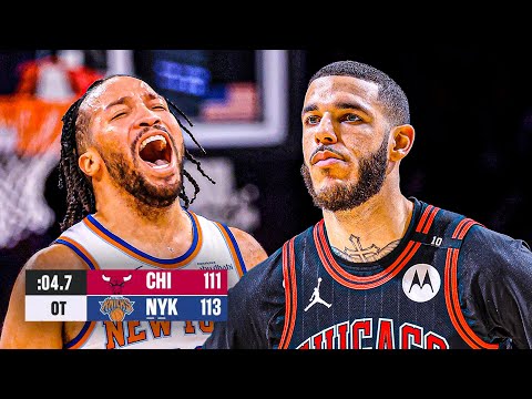 Bulls vs Knicks 😱 WILD OT ENDING 🔥 February 20, 2025