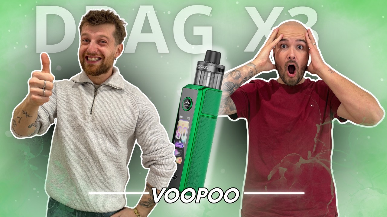 REVIEW KIT DRAG X 3 VOOPOO