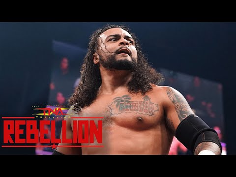 Mike Santana RETURNS to TNA | TNA Rebellion 2024 Highlights