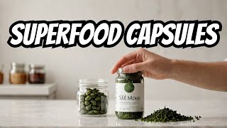 Sea Moss Capsules with BLACK SEED OIL Are a GAMECHANGER for Health