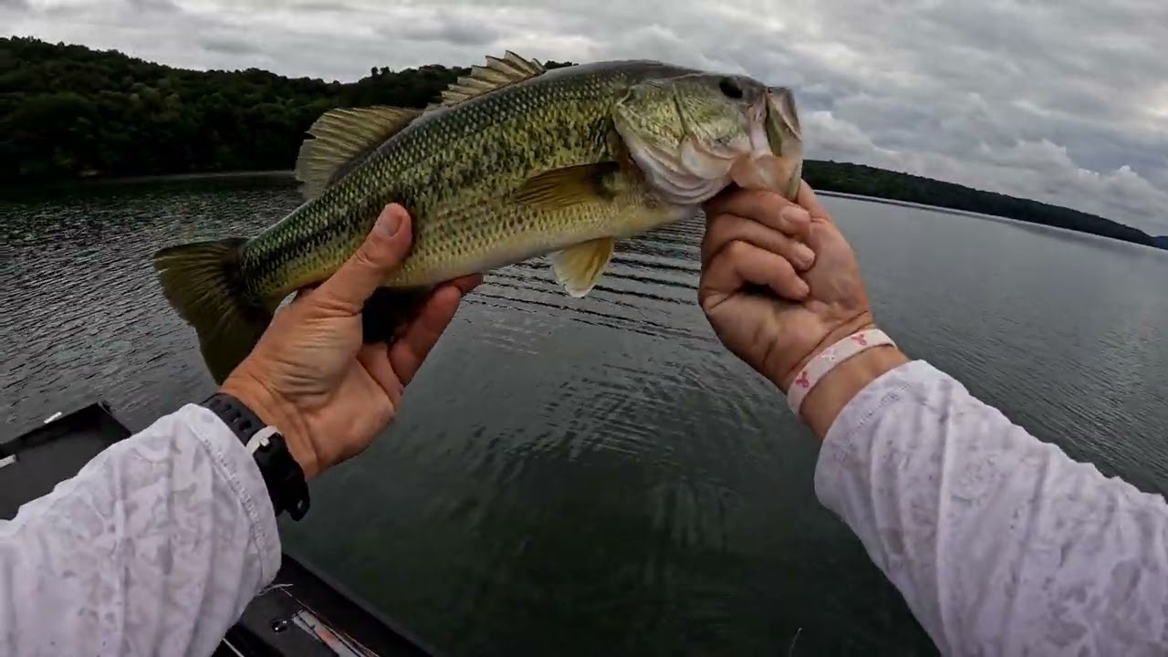 Great day of crankbait fishing in changing weather.