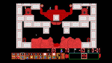 Lemmings Plus III - Part 6 - Dodgy Levels 12 and 13