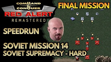 Red Alert Remastered - Soviet Mission 14 (final mission) - Soviet Supremacy [Hard]