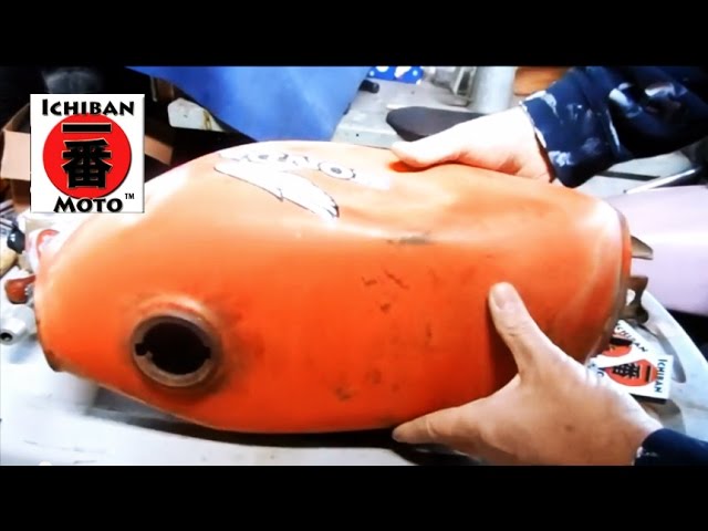 How To: Replacing A Failed Gas Tank Lining – The Bikers Garage