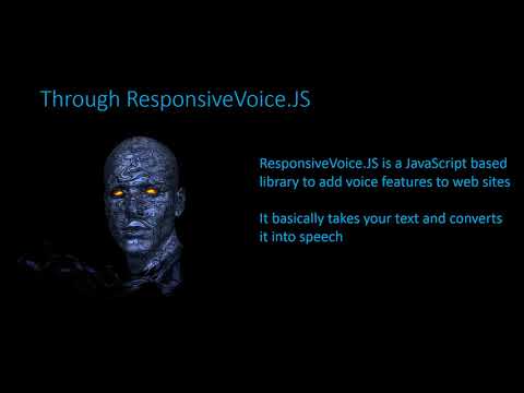 JavaScript  voice animation teaser ad with Pan's Labyrinth