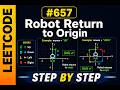 LeetCode 657 | Robot Return to Origin Explained Step by Step (C++)