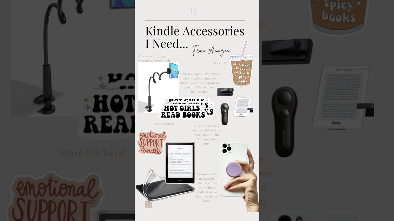 Must-Have Kindle Accessories That Make Reading Better