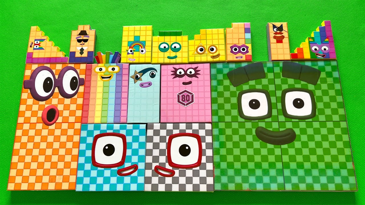 1237 Math Blocks Looking for Numberblocks Puzzle Tetris NEW 1237 Space ASMR Numberblocks ...