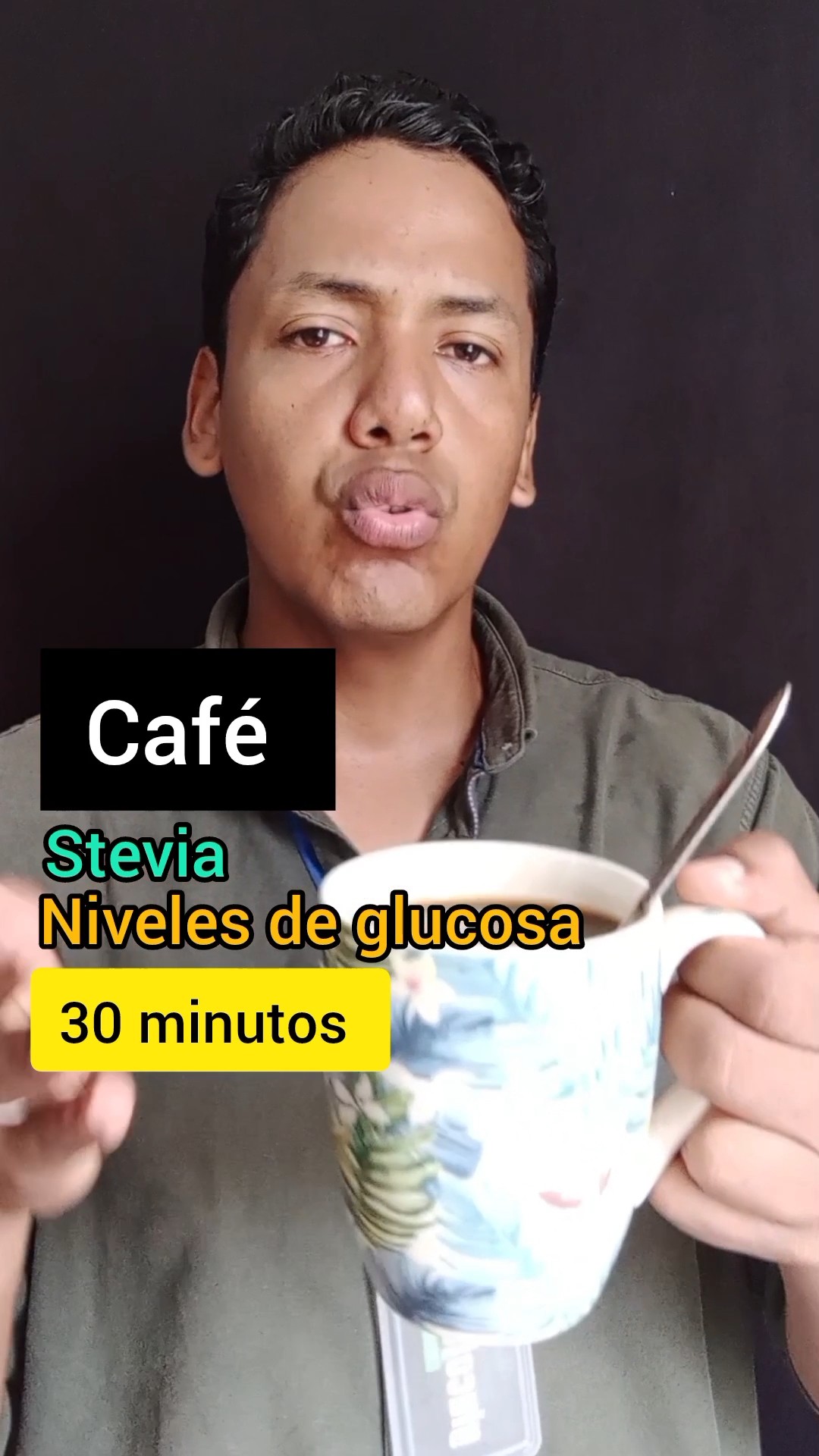 Café con stevia en mis niveles de glucosa 1/2 #glucosaensangre #glucosa ...