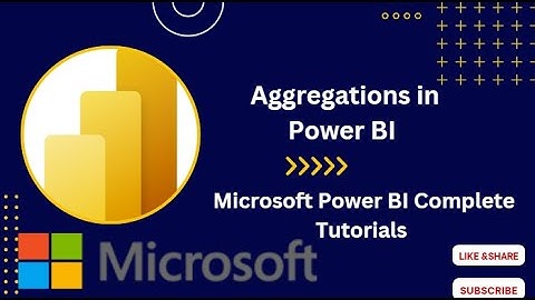How to change Aggregations in Power BI | Aggregations in Power BI| Power BI Tutorial-Peoples Growth