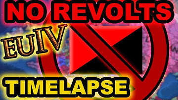 EU4, But There Is No Revolts! | Europa Universalis 4 AI Only Timelapse