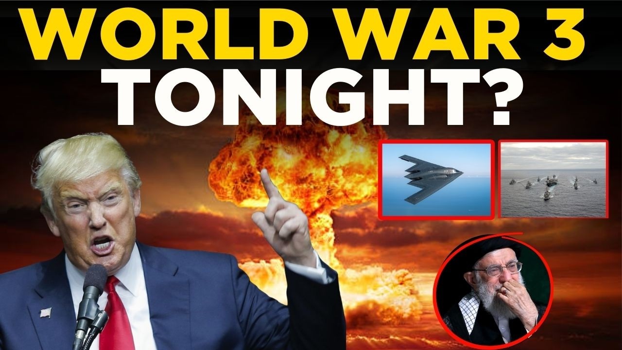 US Iran War Live | World War 3 Soon? | Trump To Strike Iran Tonight? | Trump vs Khamenei