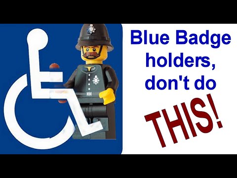 Blue Badge Holders Beware