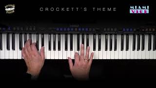 Crockett´s Theme (Jan Hammer) Keyboard Genos how to play Tutorial - Musikzone